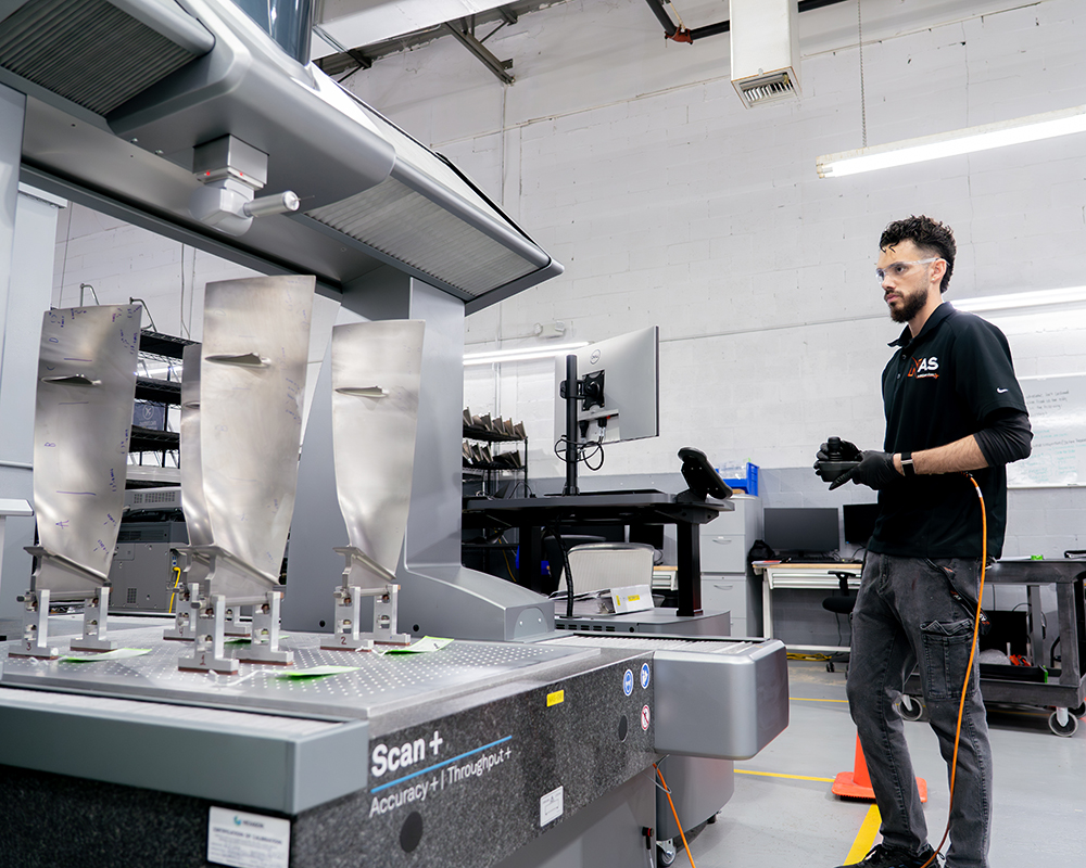 Fan Blade Inspection, Blending, and Repair