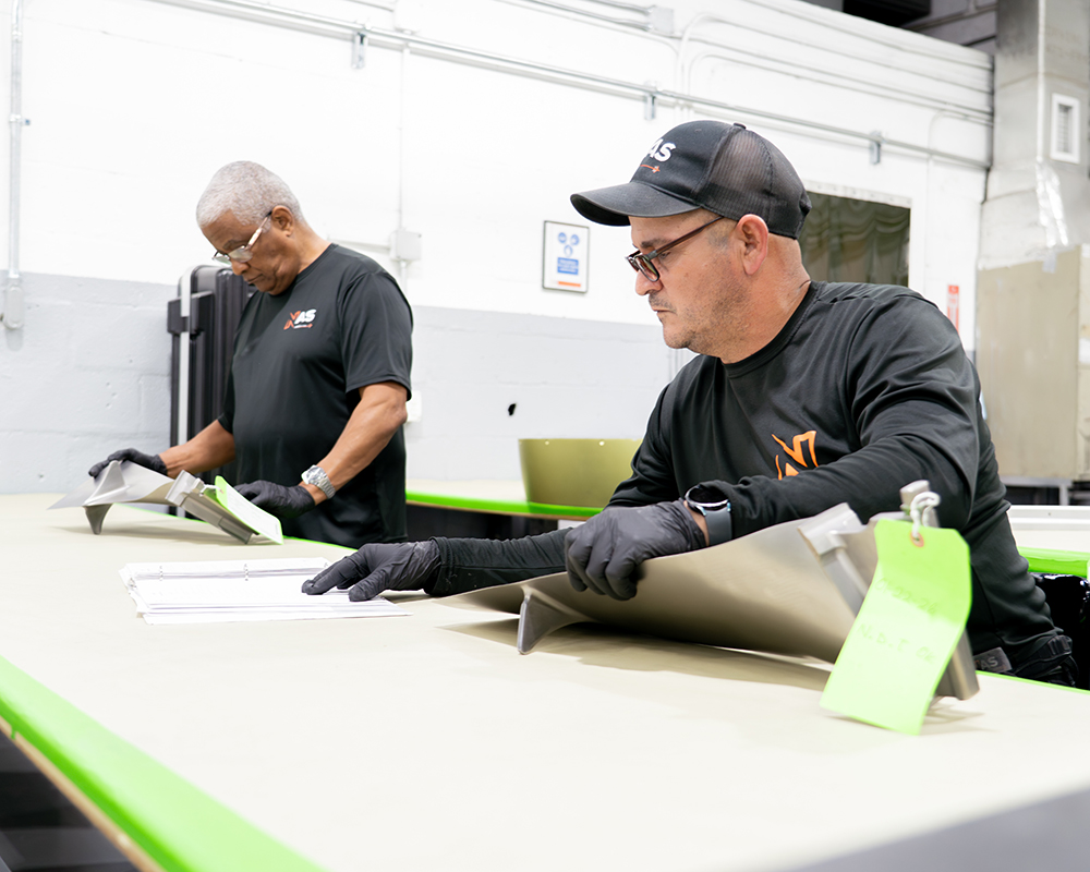Fan Blade Inspection, Blending, and Repair